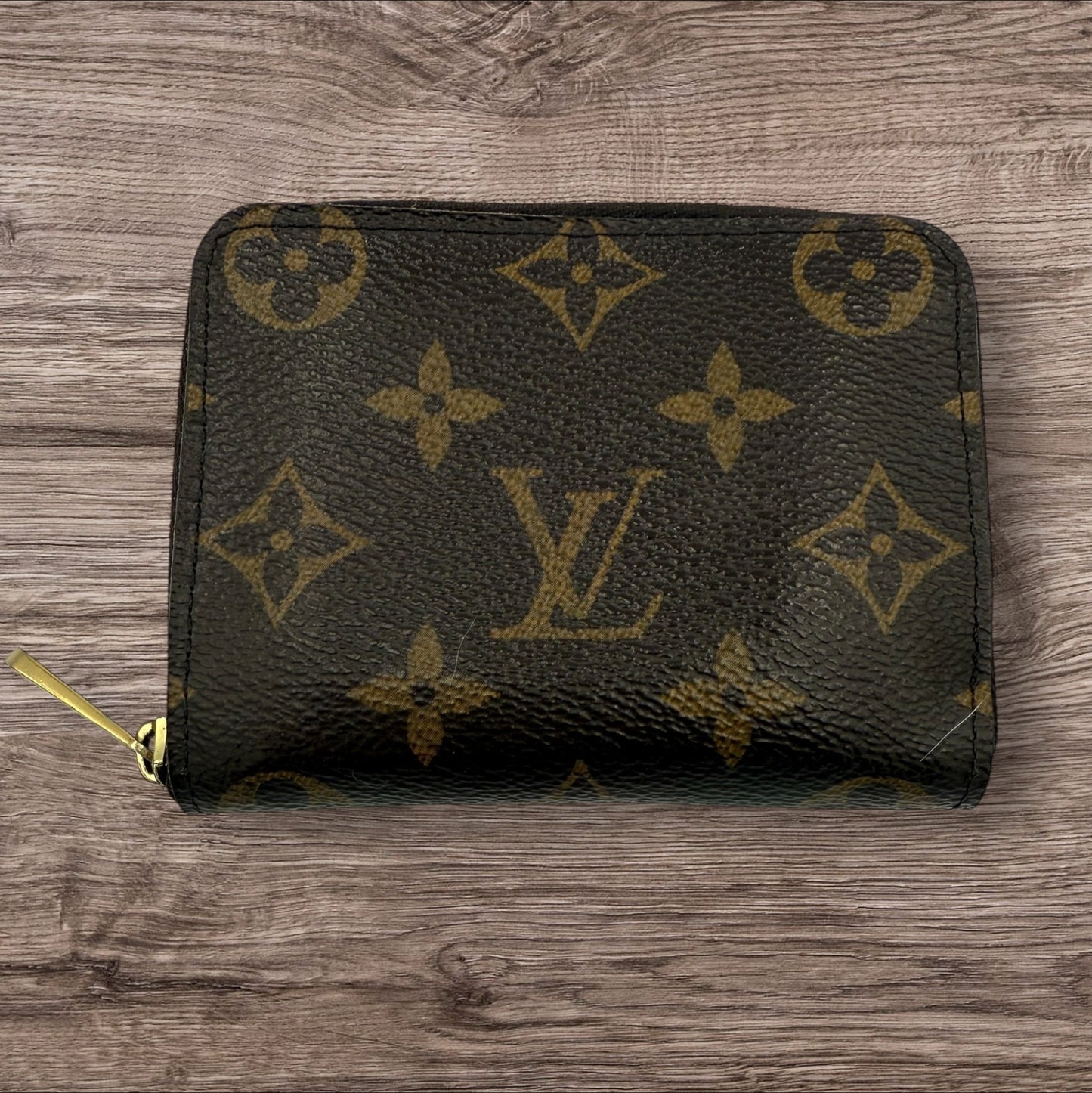 Louis Vuitton Compact Monogram Zippy Wallet