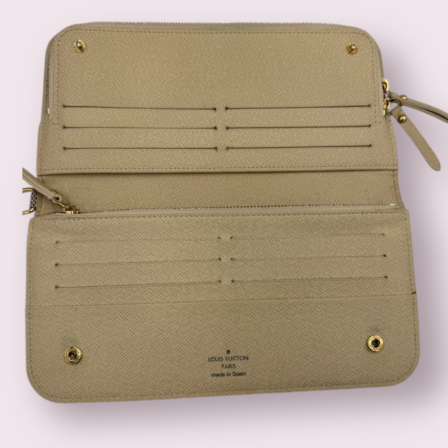 426. Louis Vuitton Damier Azur Insolite Wallet