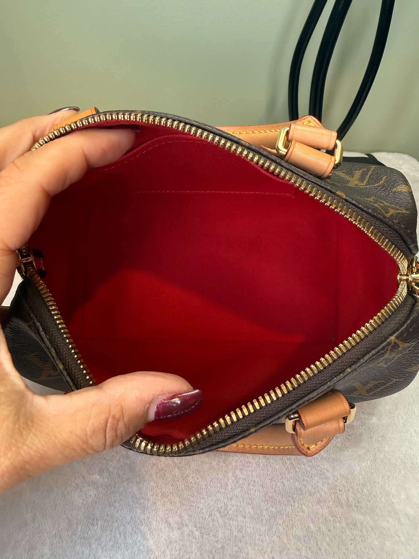 1753. Louis Vuitton Monogram Speedy 20 Bando