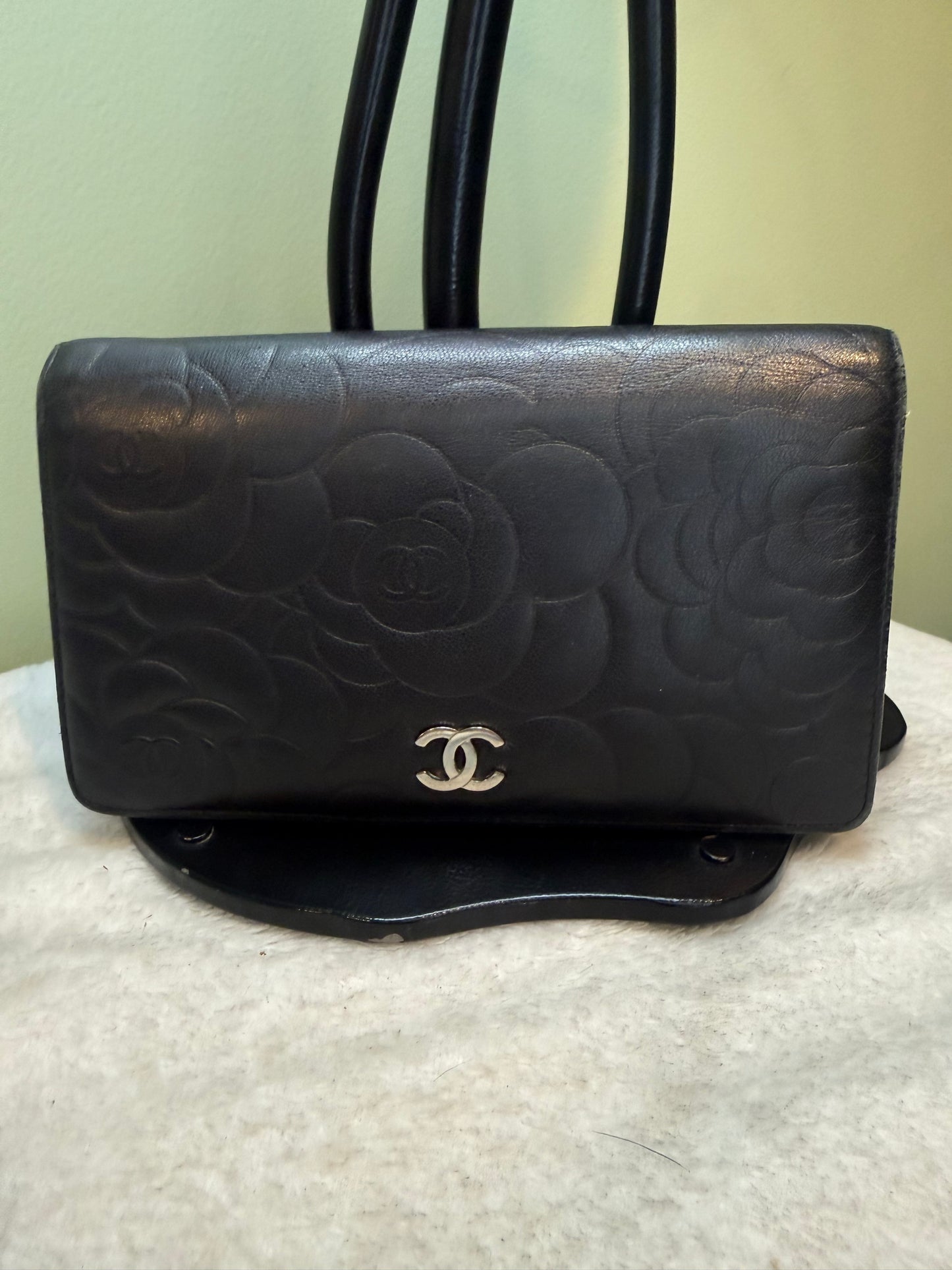 1692. Chanel Black Camilla CC Long Wallet Series 15 (2011-2012)