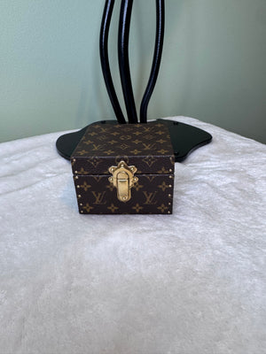 1719. Louis Vuitton Ecrin Declaration Mini Jewelry Trunk