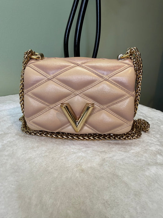 2065. Louis Vuitton Soft Pink GO-14 Mini Malletage Shoulder Bag