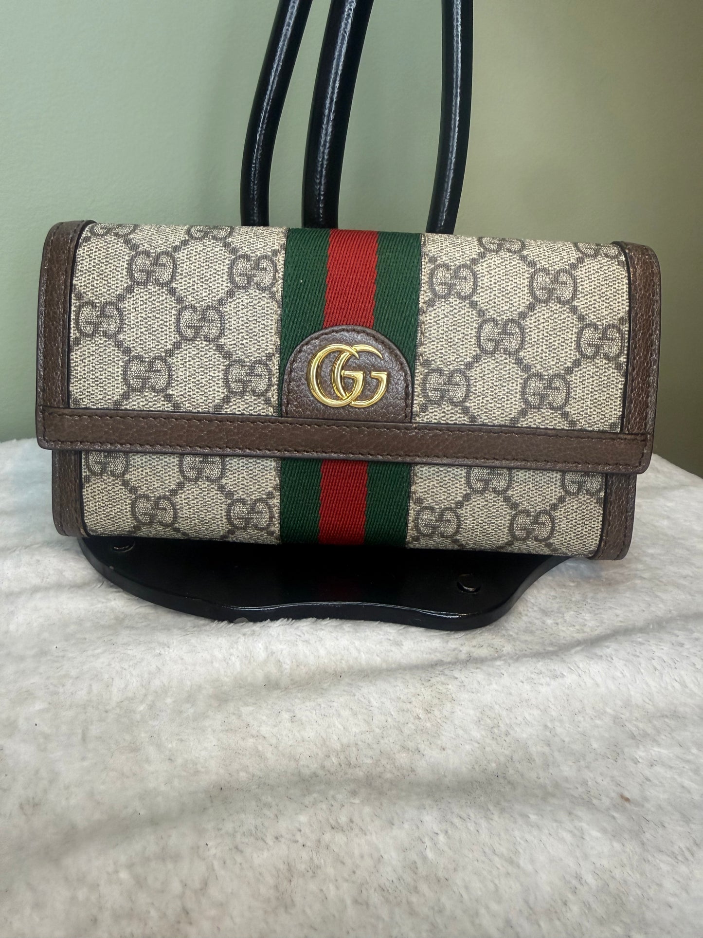 1546. Gucci GG Ophidia Continental  Large Wallet