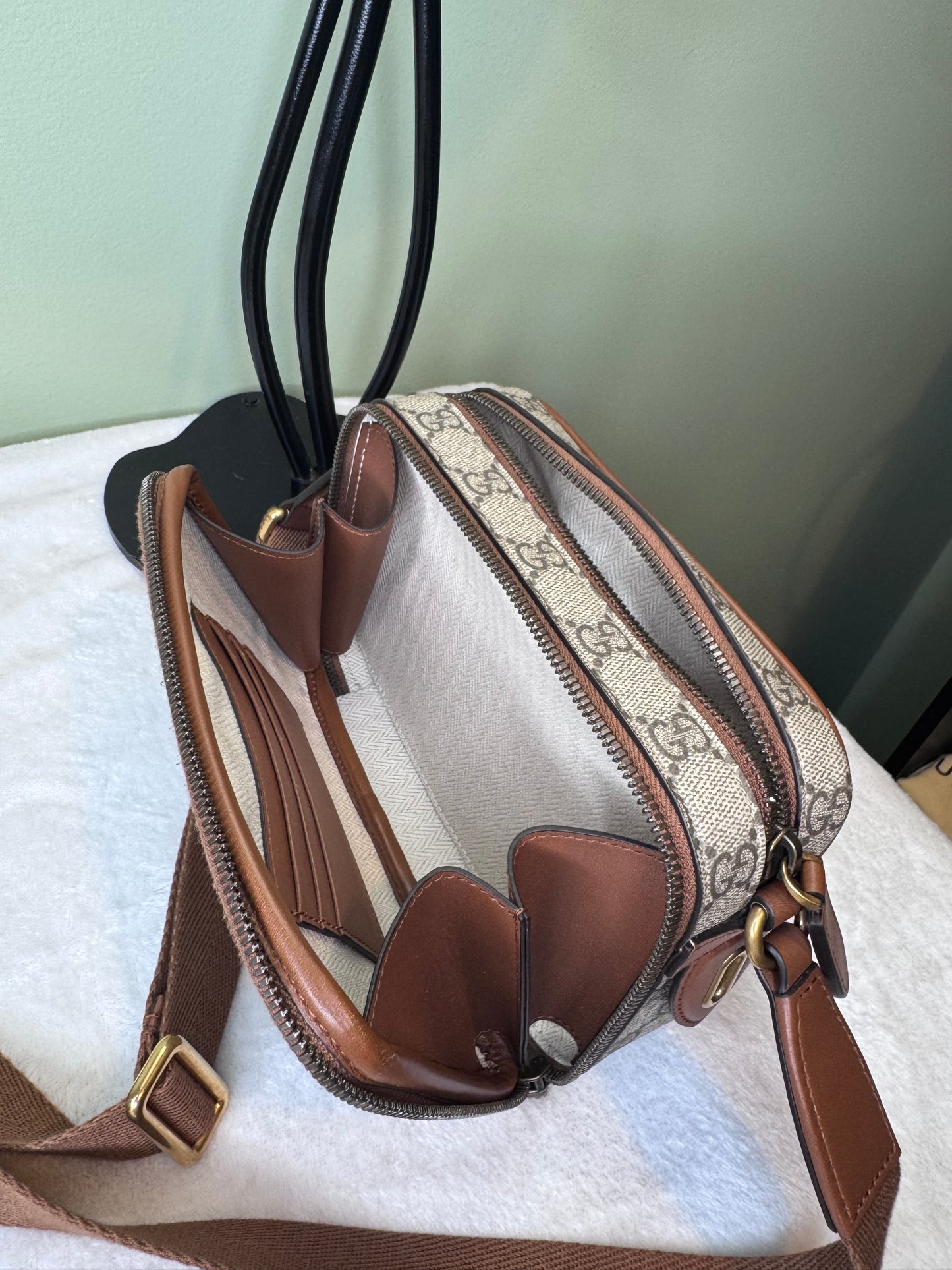 1729. Gucci GG Emblem Mini Bag