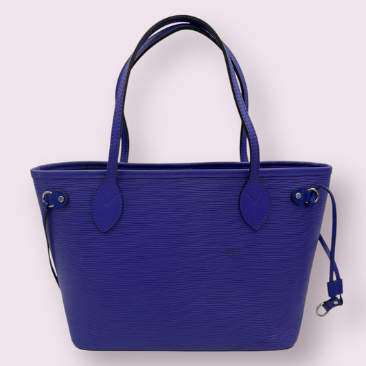 Louis Vuitton Neverfull Tote Purple Epi Leather PM