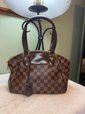1417. Louis Vuitton Damier Ebene Verona PM