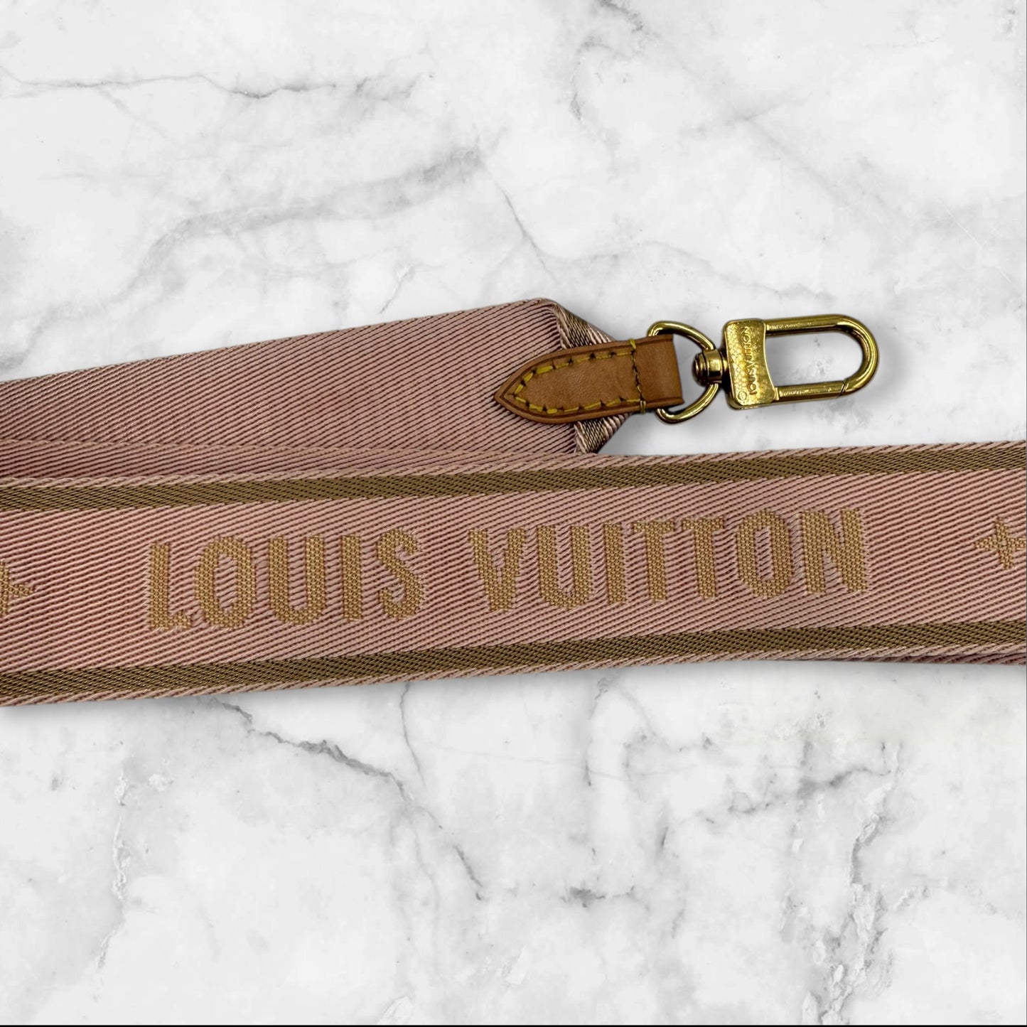 Louis Vuitton Monogram Multi Pochette Accessories with Pink Strap