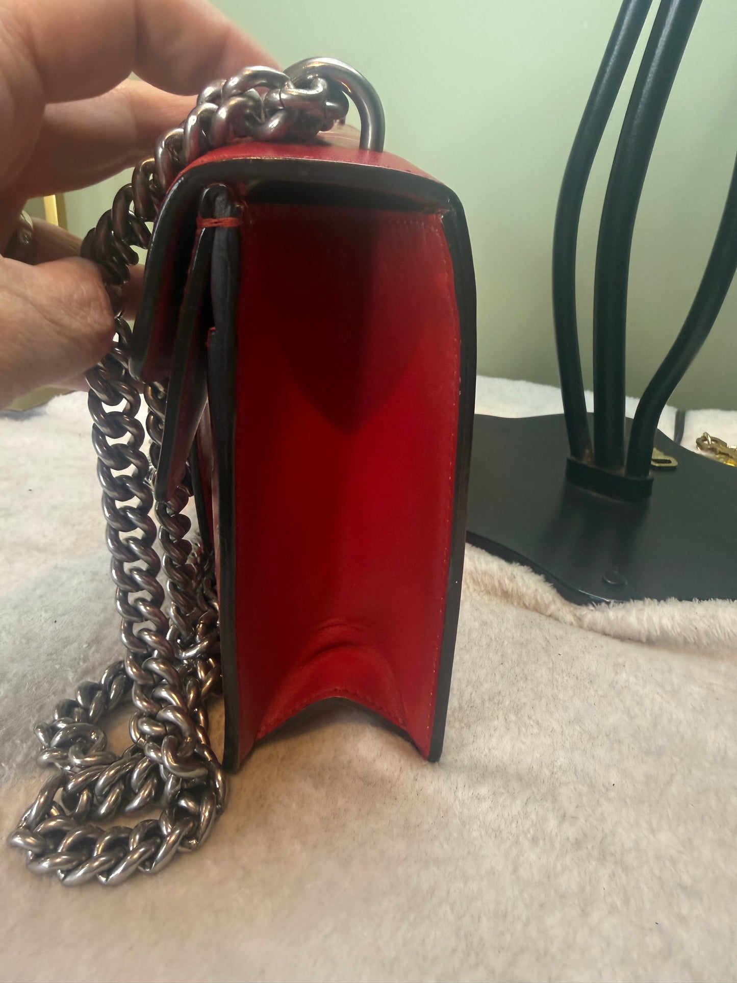 1059. Gucci Red Calfskin Chinese New Year Dionysus Limited Edition