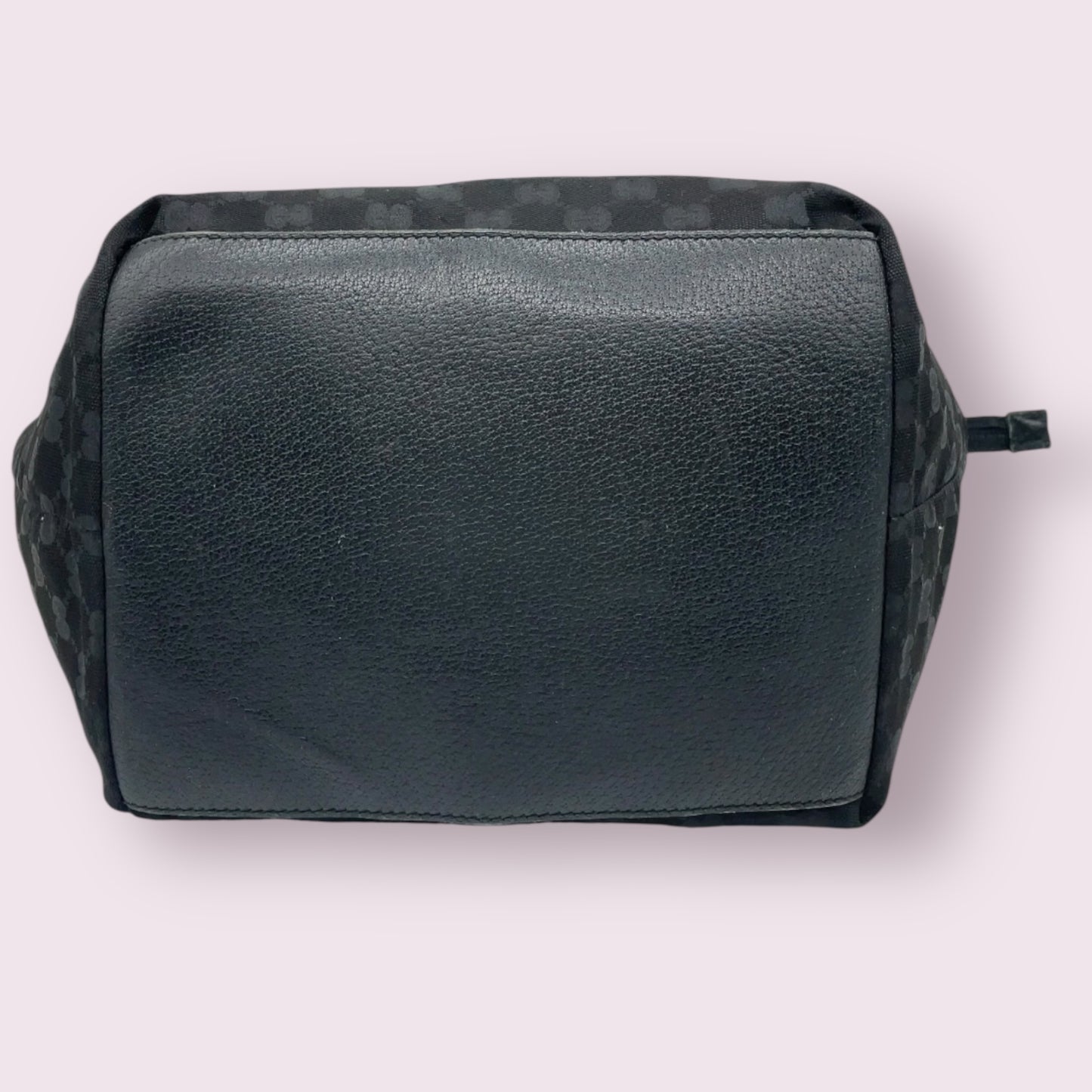 Gucci GG Nylon Sherry Line Black Handbag