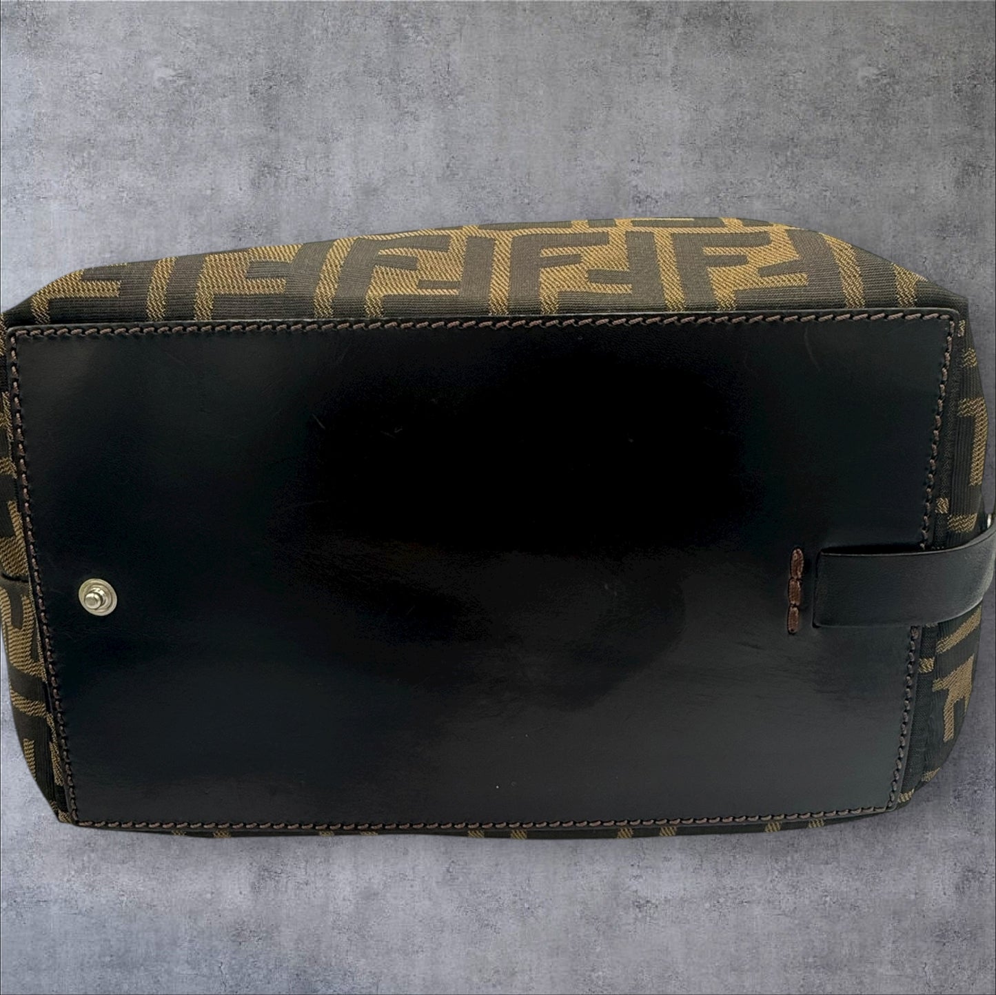 277. Fendi Zucca Authentic Roll Tote Bag