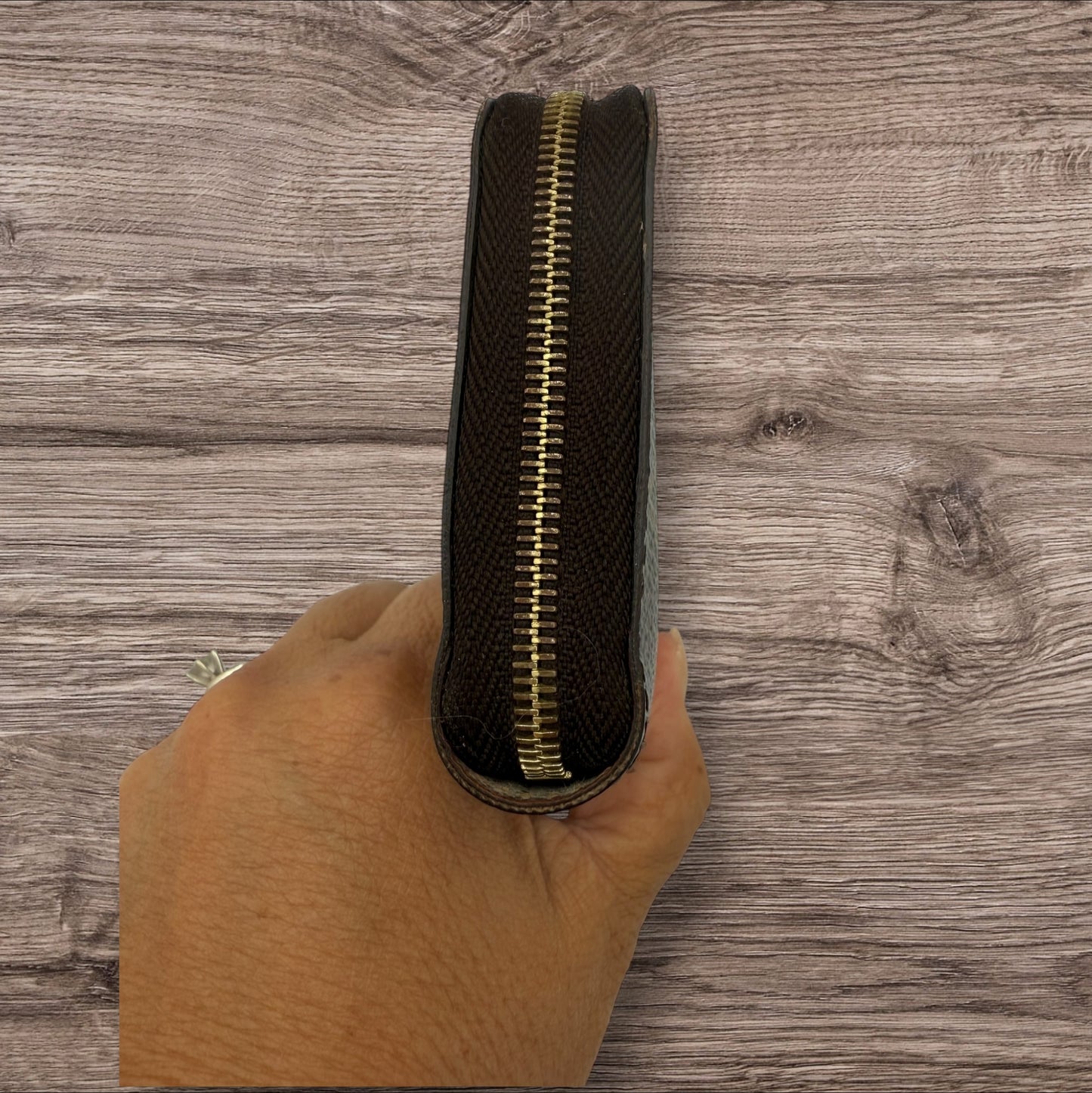 Louis Vuitton Compact Monogram Zippy Wallet