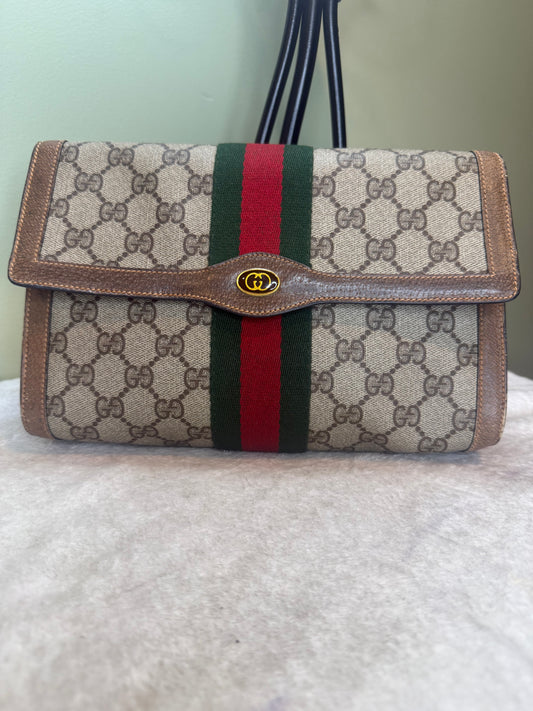 1471. Gucci Vintage Ophidia Clutch