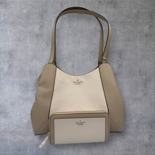 Kate Spade Lena Large Shoulder Bag with matching Zippy Wallet