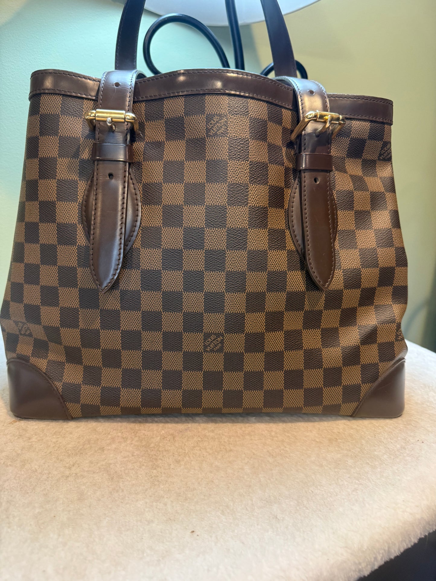 1655. Louis Vuitton Damier Ebene Hampstead MM