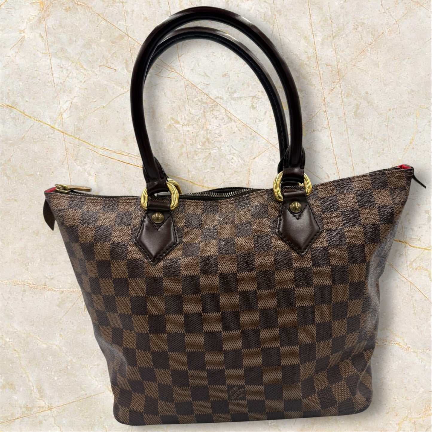 Louis Vuitton Damier Ebene Saleya PM