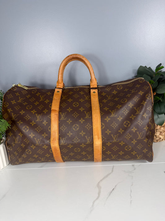 2239. Louis Vuitton Monogram Keepall 50