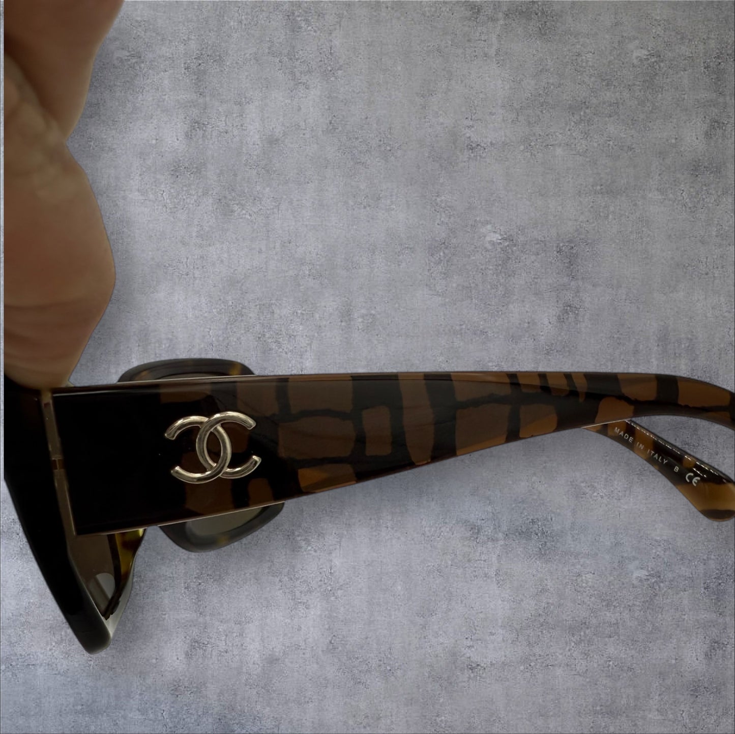 338. Chanel Tortoise Shell Sunglasses