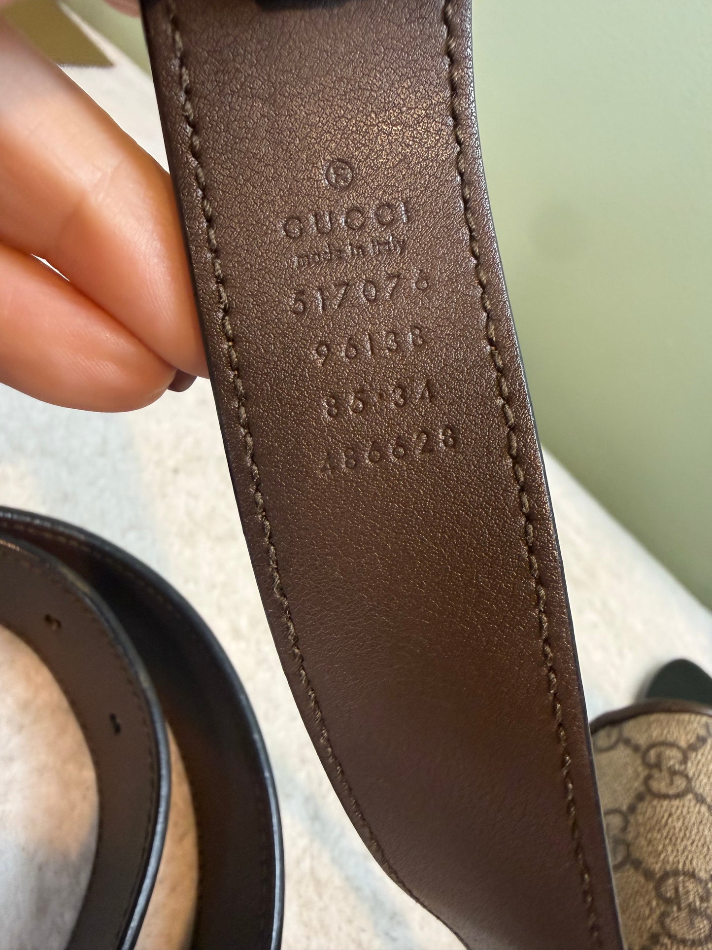 1295. Gucci GG Ophidia Belt Bag 85/34