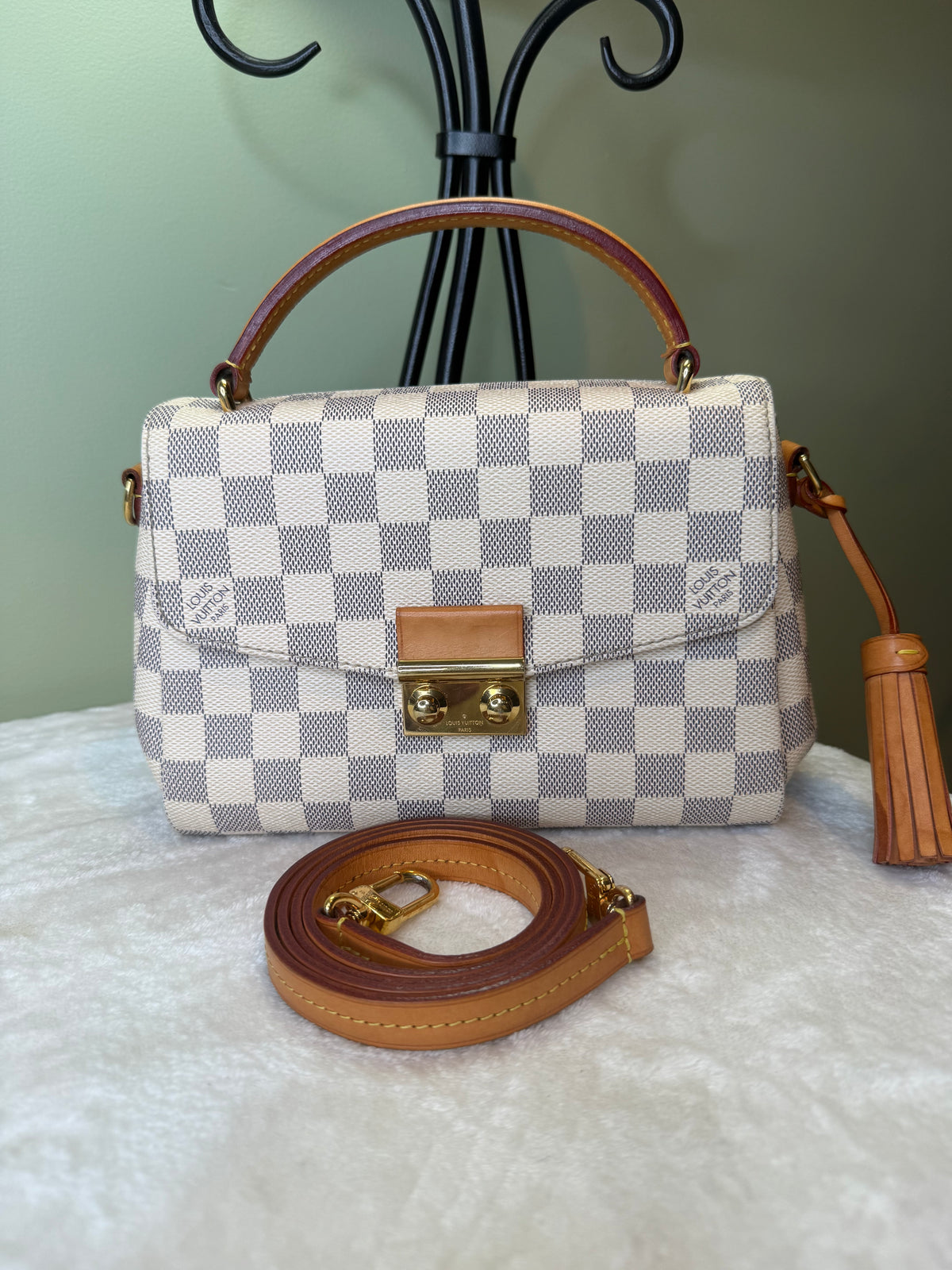 2004. Louis Vuitton Damier Azur Croisette