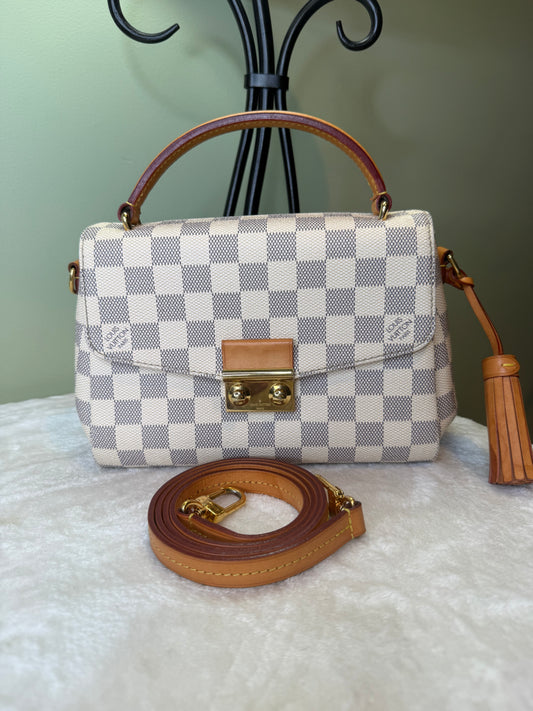2004. Louis Vuitton Damier Azur Croisette