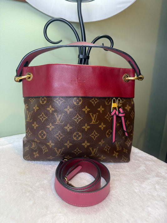 1997. Louis Vuitton Monogram Tuilleries with Burgundy leather