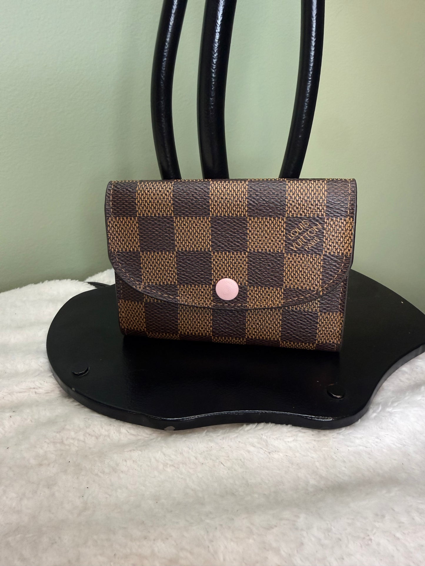 1223. Louis Vuitton Damier Ebene Rosalie Coin Purse