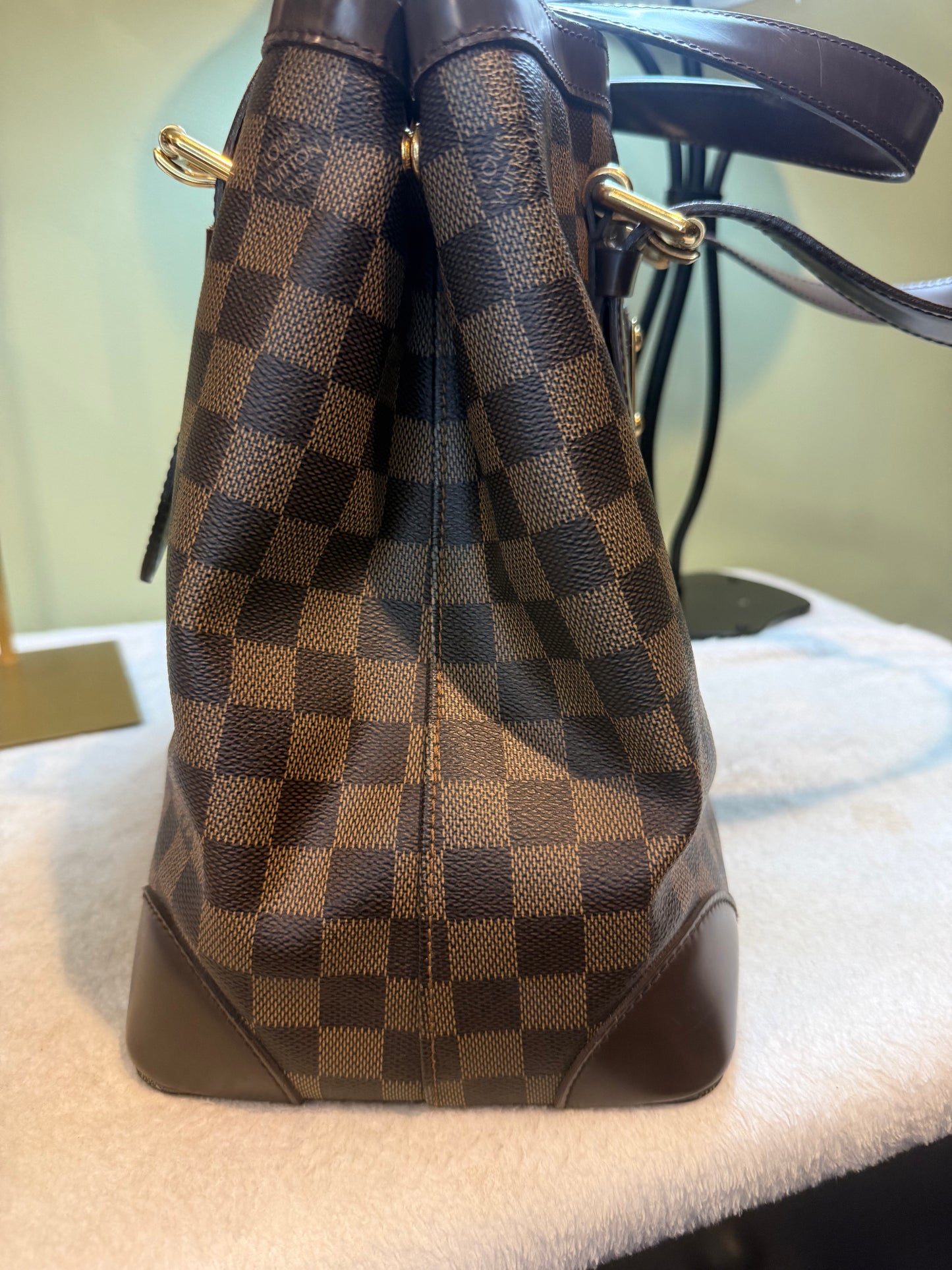 1655. Louis Vuitton Damier Ebene Hampstead MM