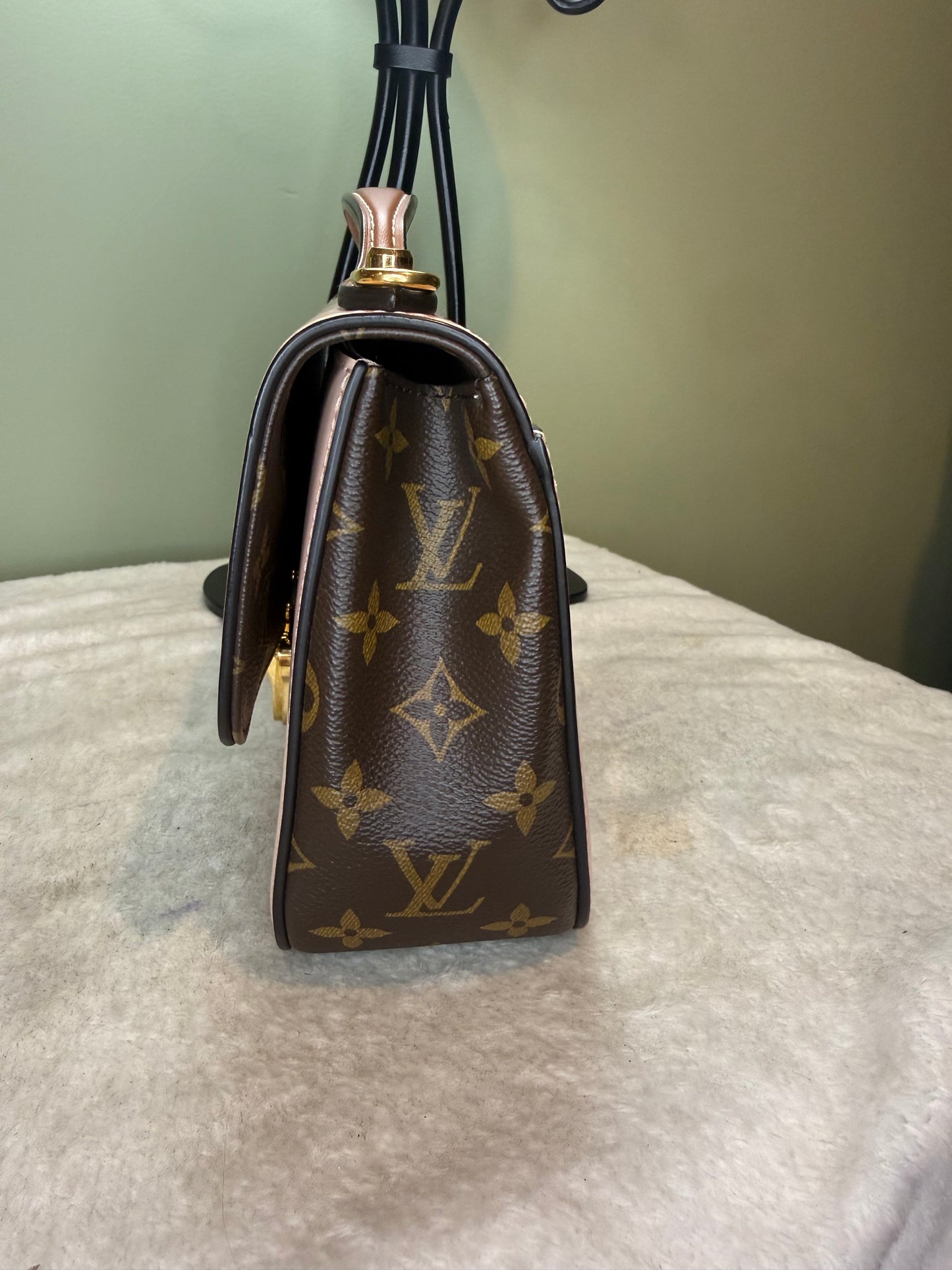 1505. Louis Vuitton Pink Cherrywood BB Bag