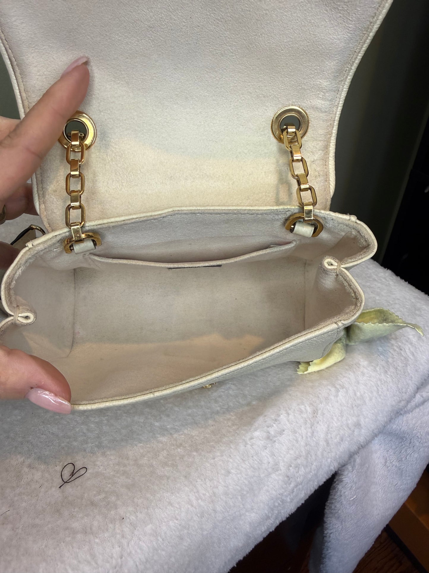 693. Louis Vuitton Cream Monogram Empriente St. Germain