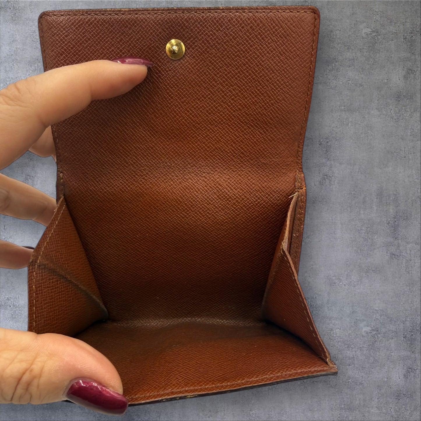 451. Louis Vuitton Monogram Elise Wallet