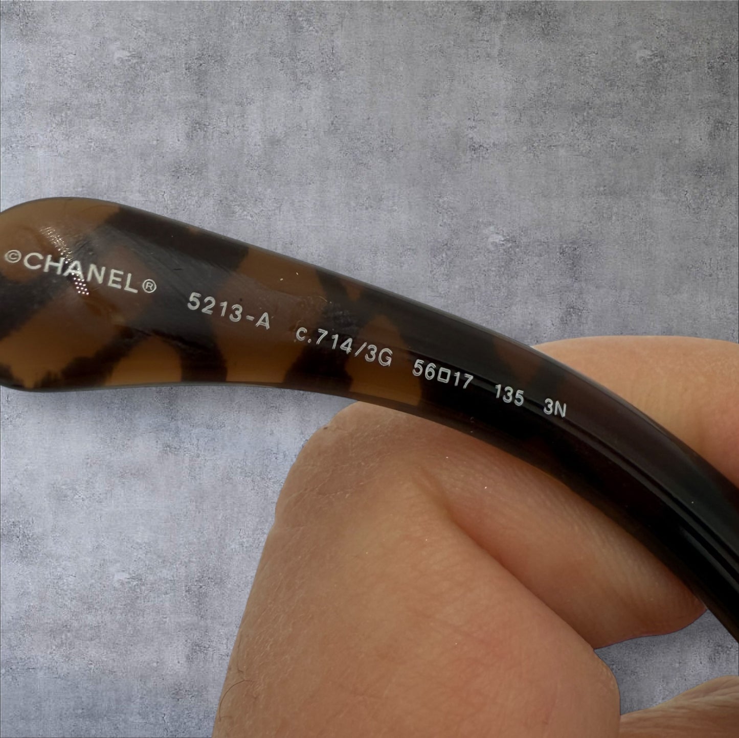 338. Chanel Tortoise Shell Sunglasses