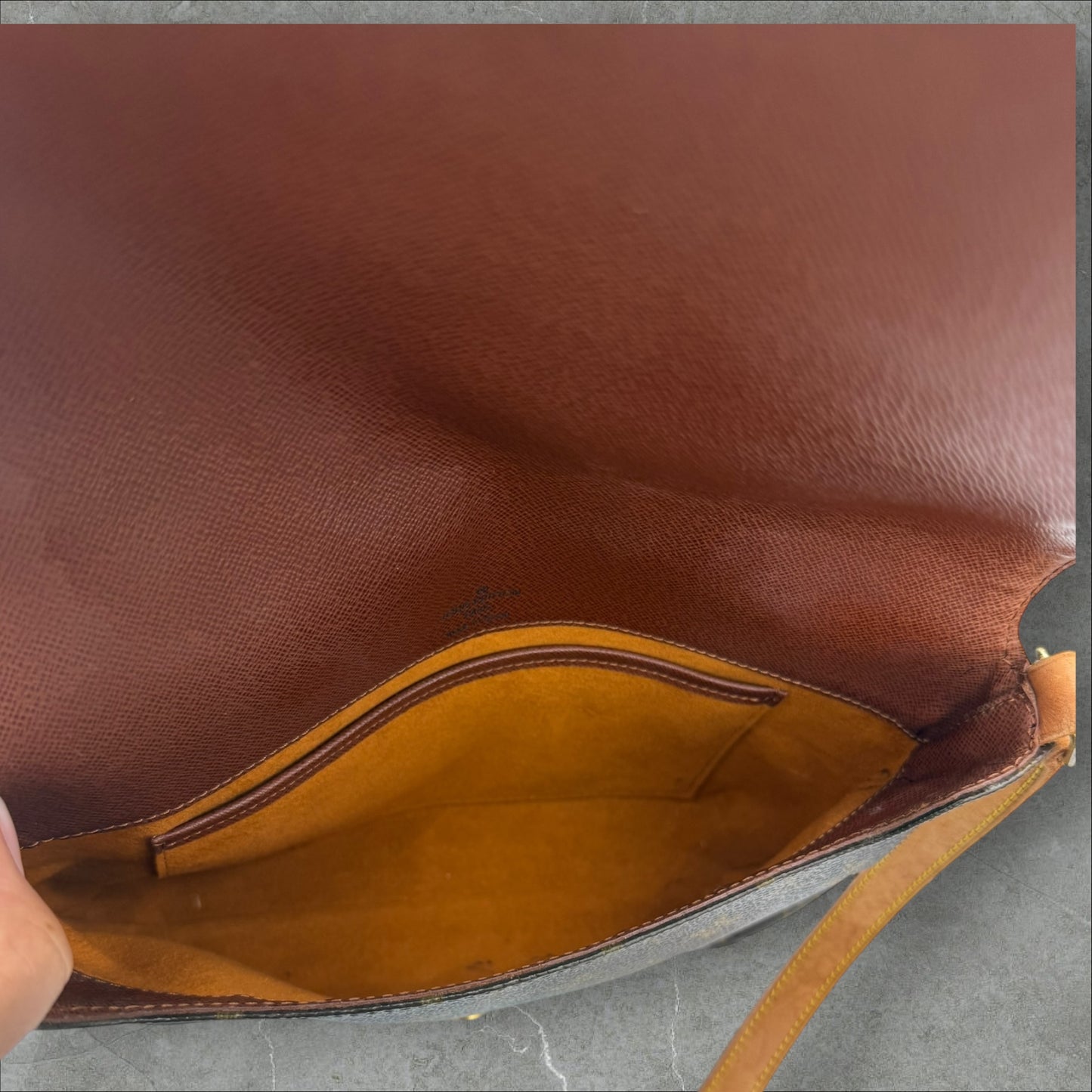 315. Louis Vuitton Monogram Musette Tango