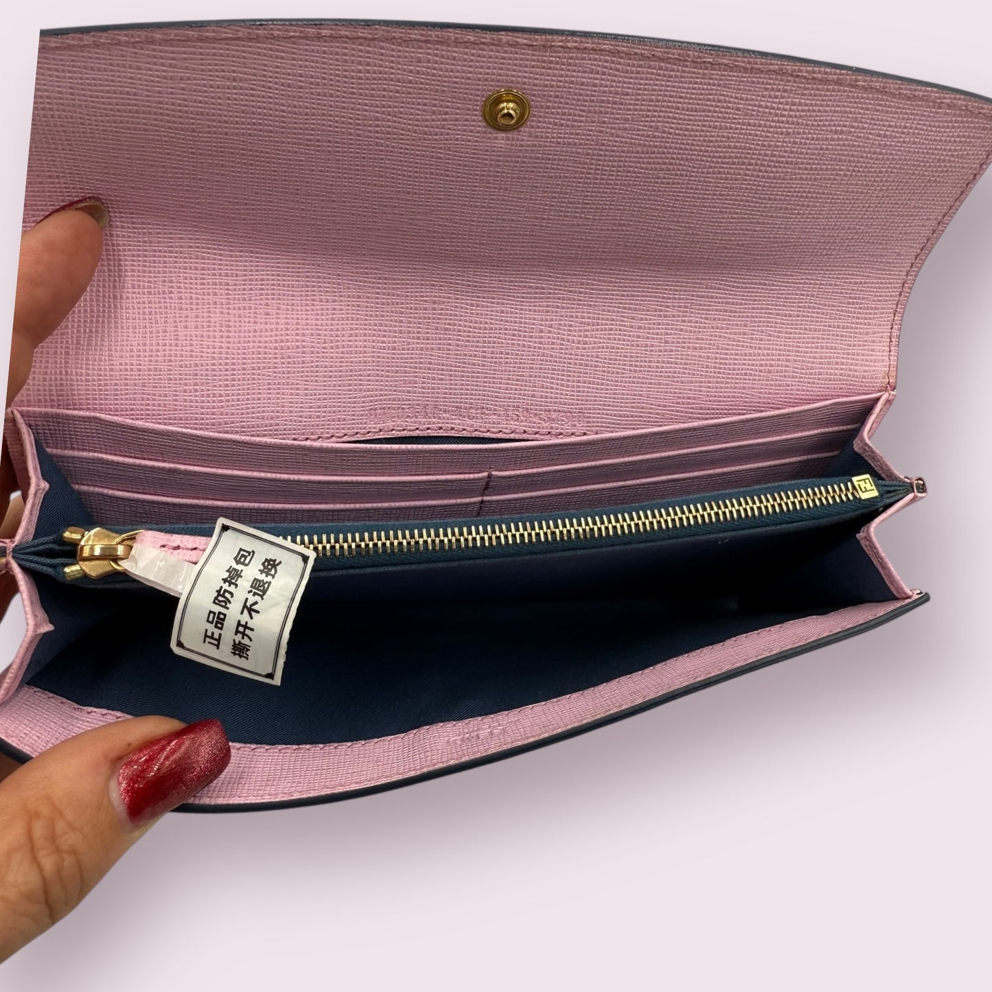 335. Fendi Multicolor Monster Eyes Continental Long Wallet