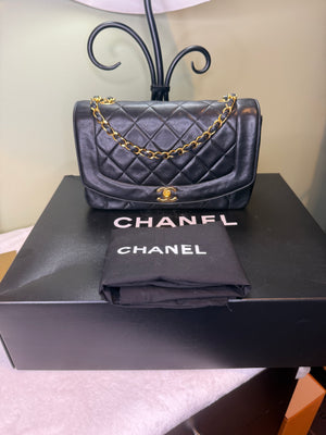 1708. Chanel Vintage Diana Lambskin (Series 2)