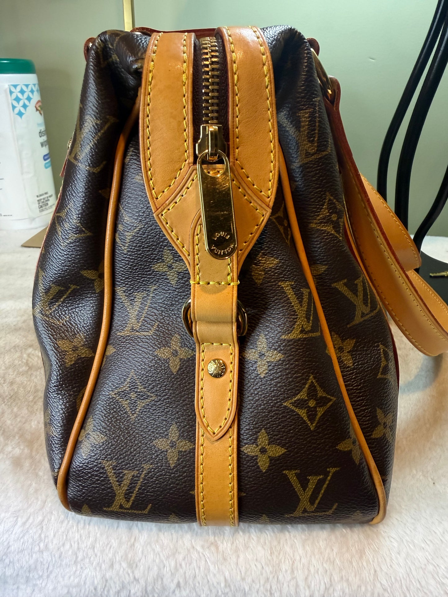 1343. Louis Vuitton Monogram Stressa PM