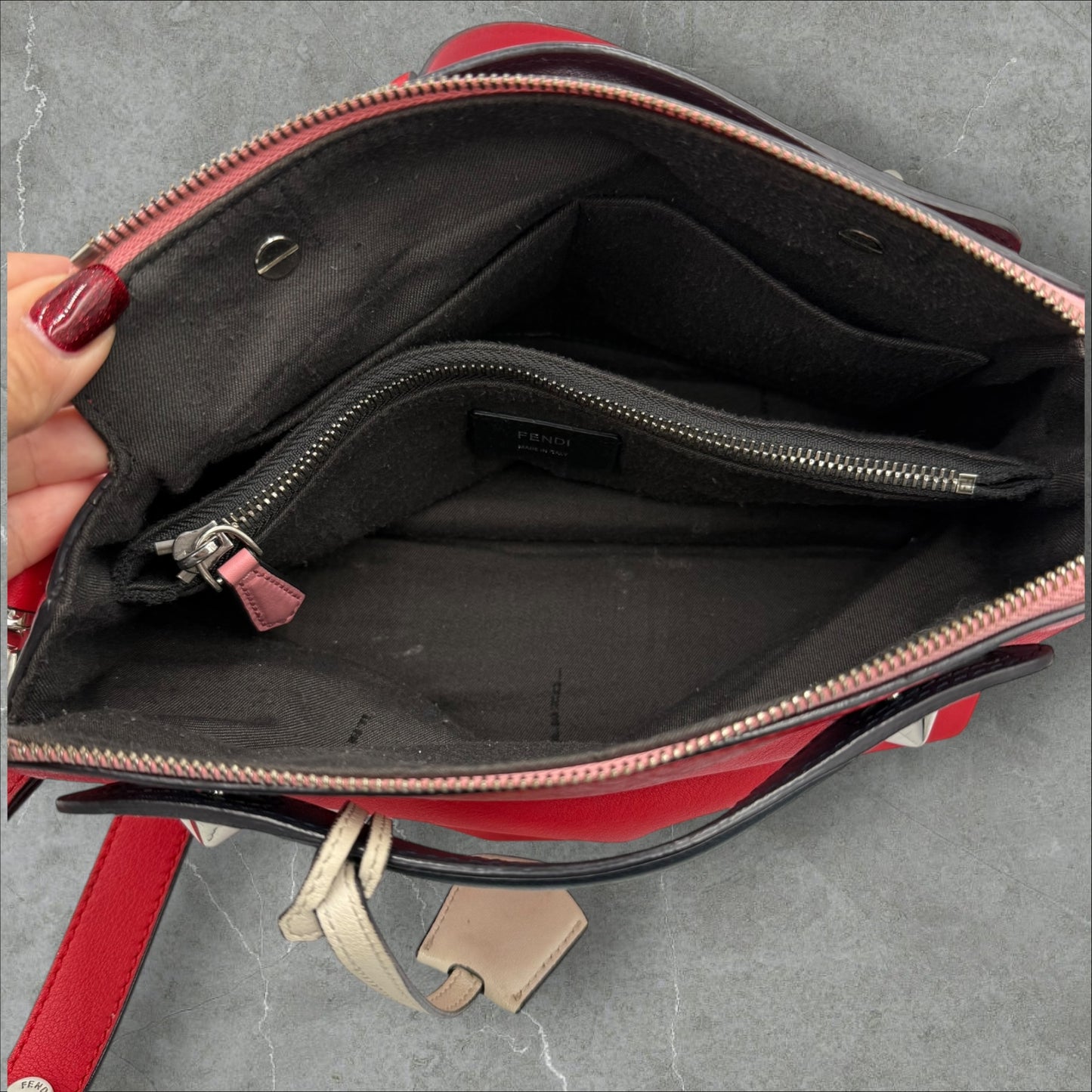 267. Fendi Medium By The Way Multicolor Bag