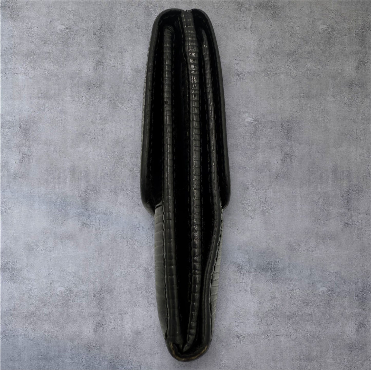 Louis Vuitton Black Epi Leather Elise Wallet