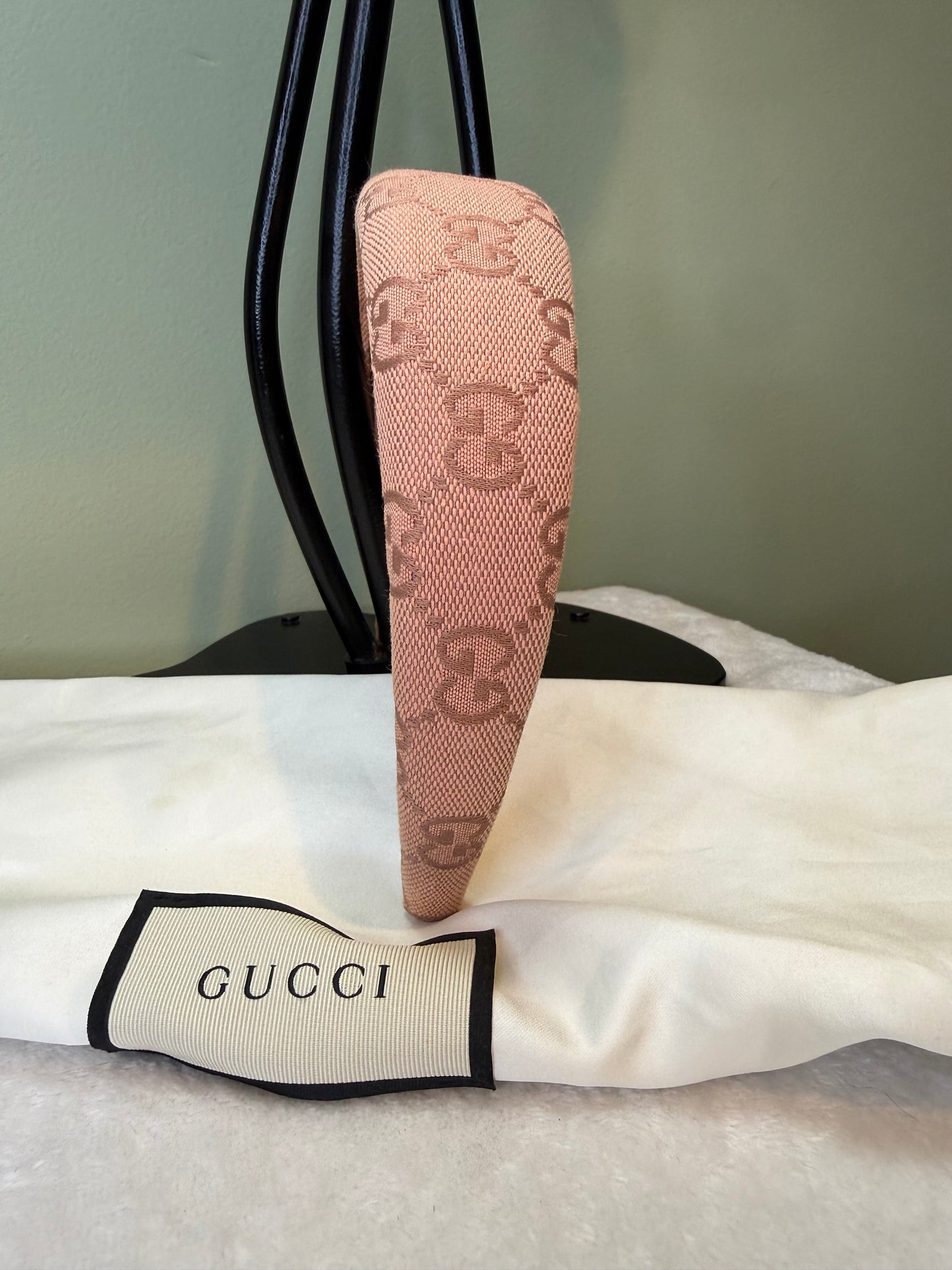 1770. Gucci GG Canvas Jacquard Headband
