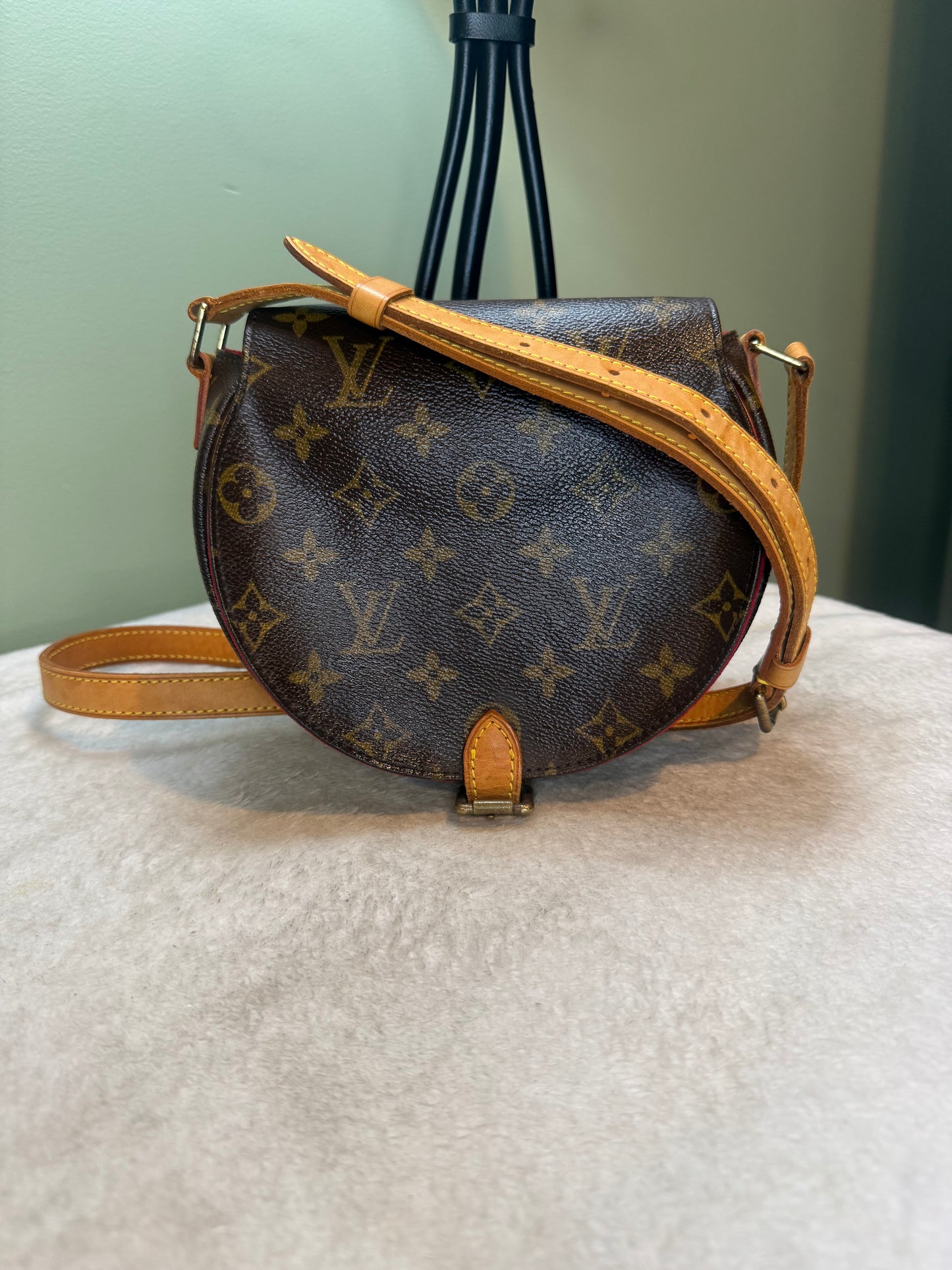 1296. Louis Vuitton Monogram Tambourin Crossbody