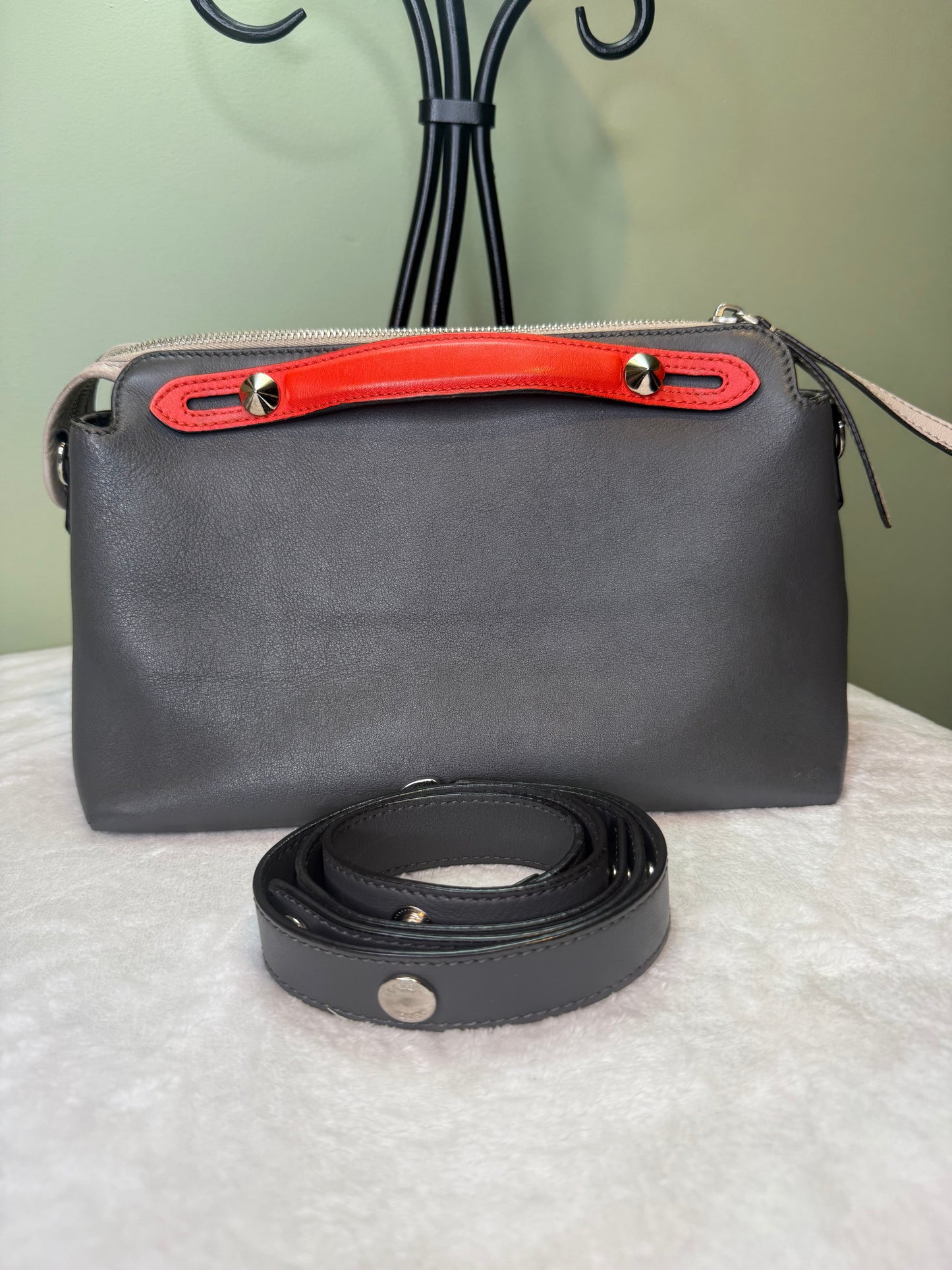 1742. Fendi Grey By The Way Medium
