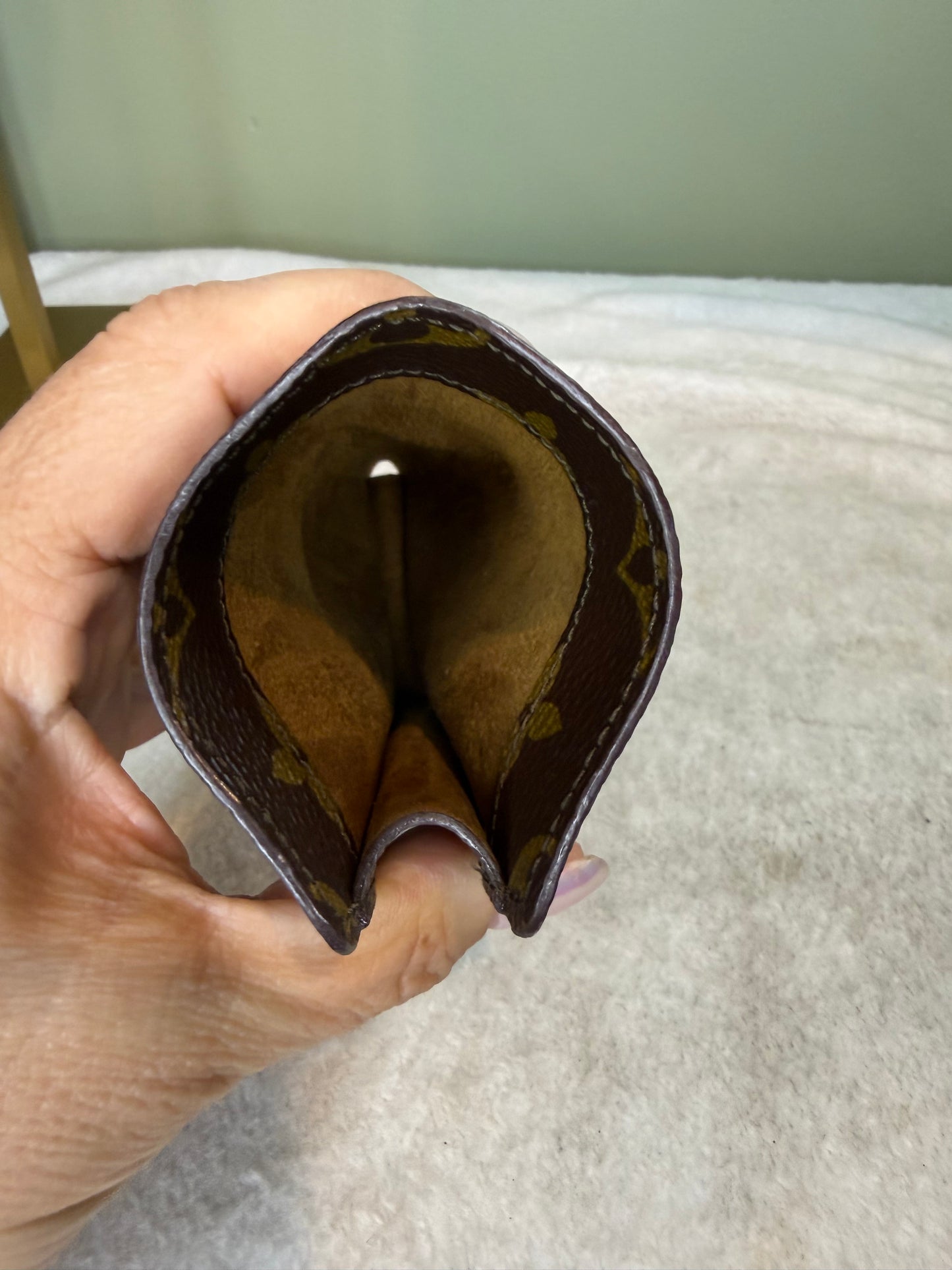 1202. Louis Vuitton Monogram Eye Glass Case