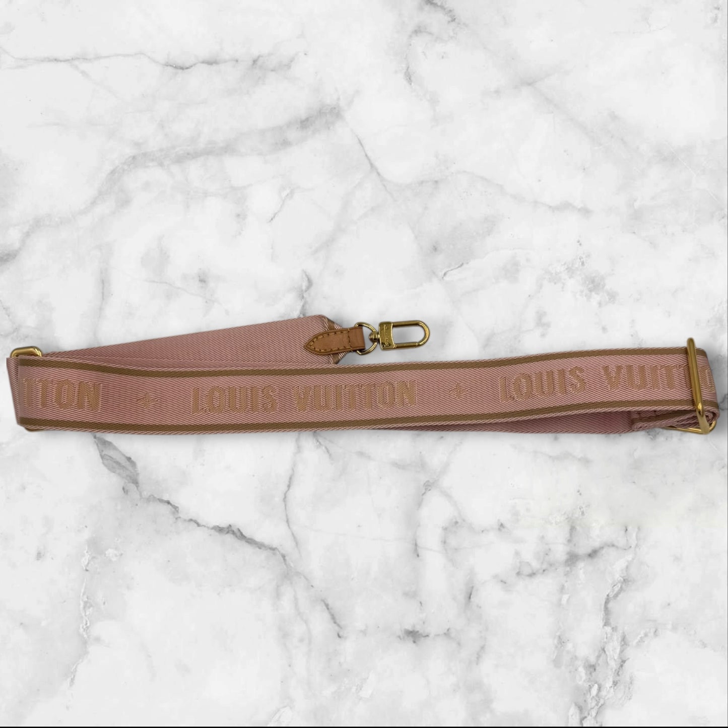 Louis Vuitton Monogram Multi Pochette Accessories with Pink Strap