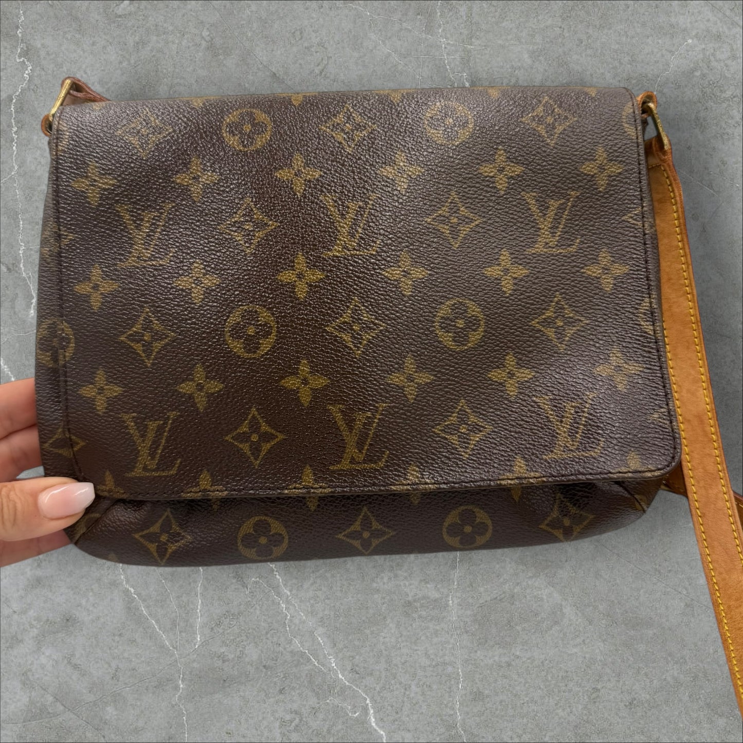 315. Louis Vuitton Monogram Musette Tango