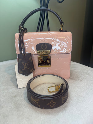 1276. Louis Vuitton Pink Vernis Spring Street