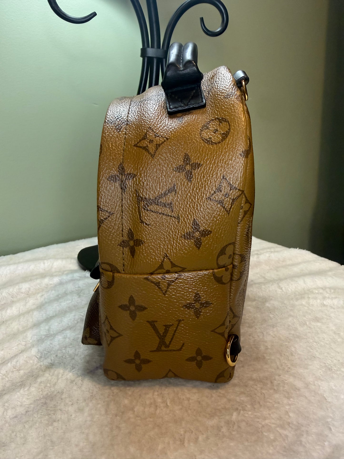 1467. Louis Vuitton Reverse Monogram Palm Springs Mini Backpack