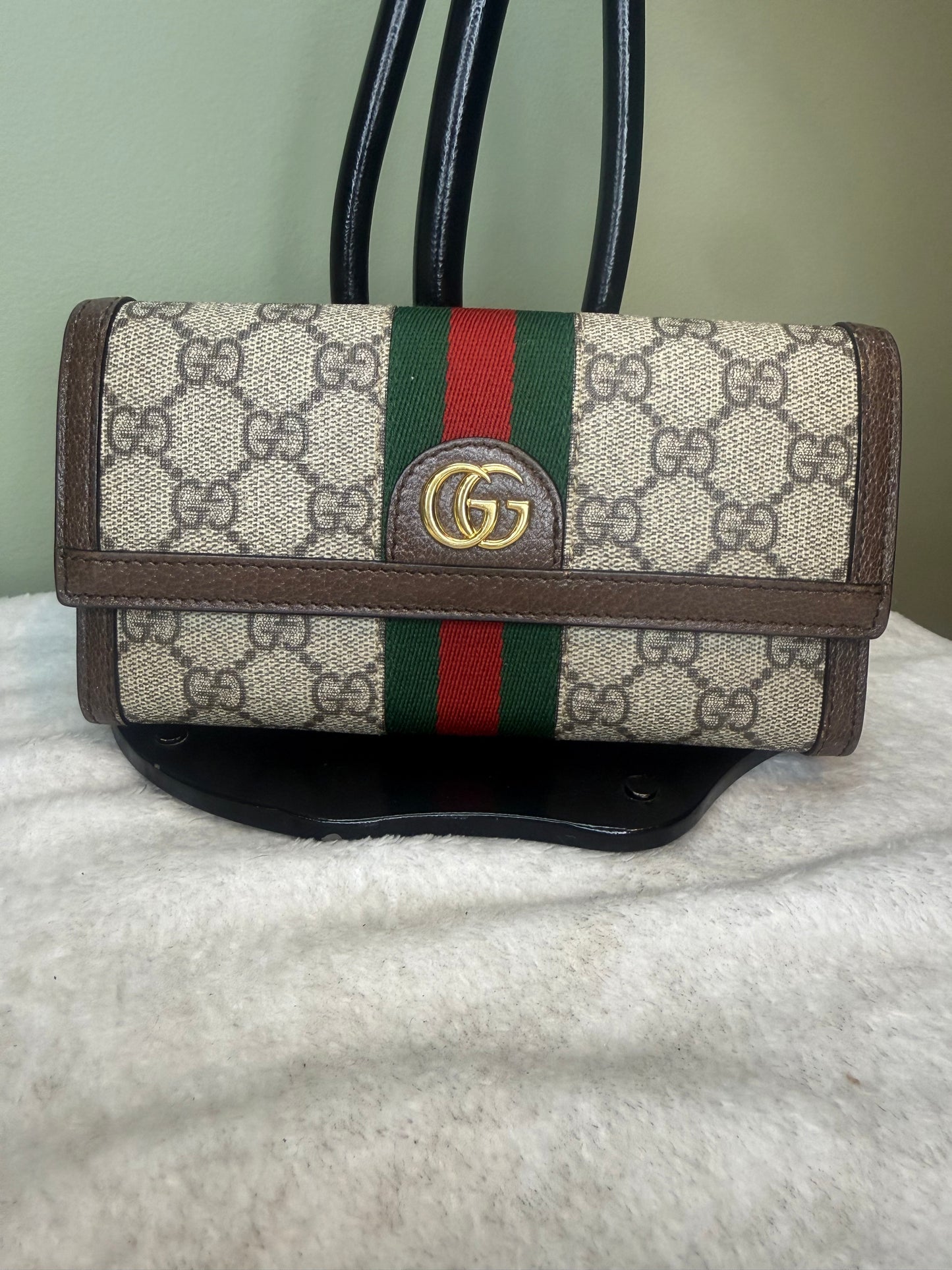 1546. Gucci GG Ophidia Continental  Large Wallet