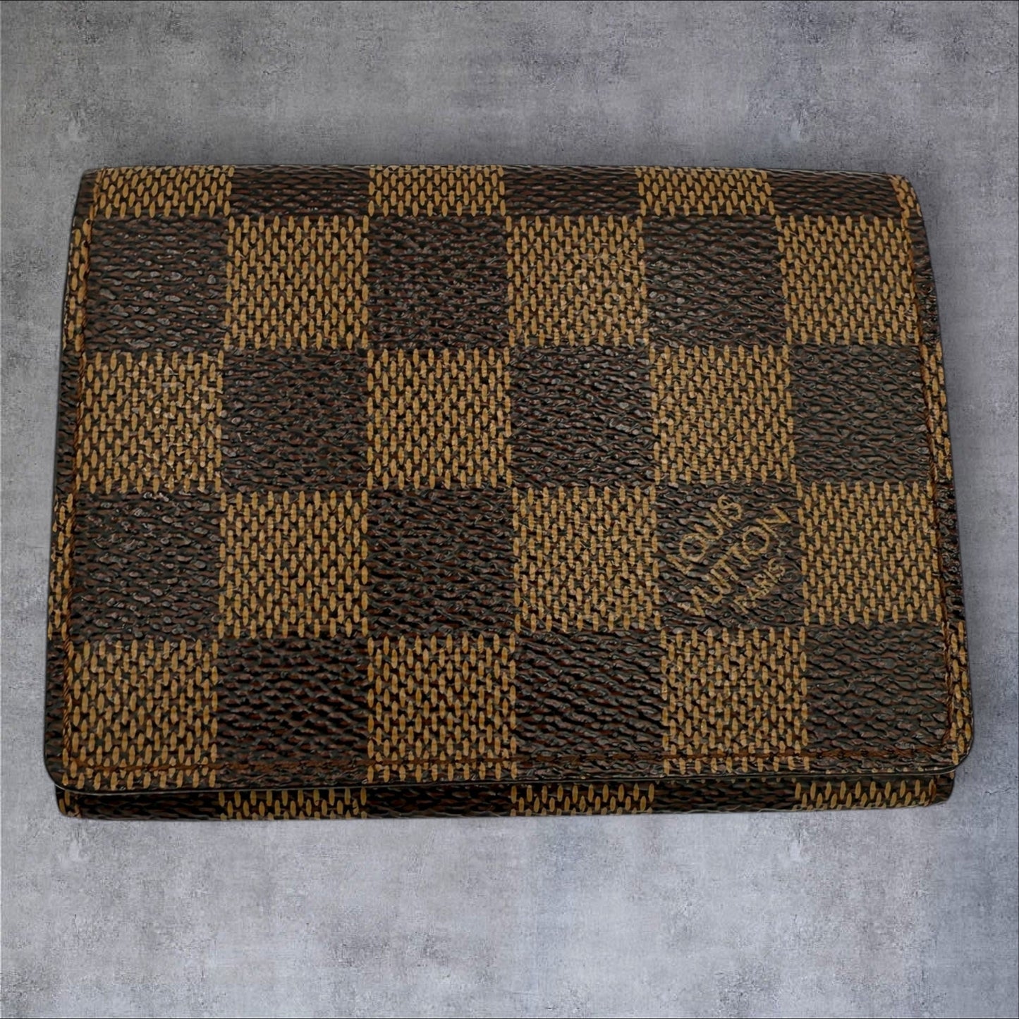 293. Louis Vuitton Damier Ebene Business Card Holder