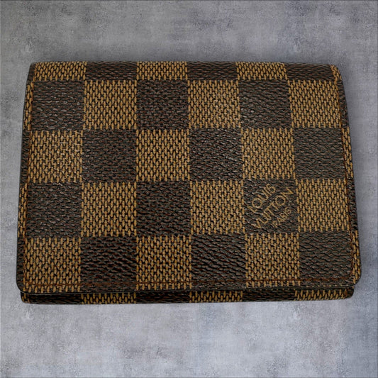 293. Louis Vuitton Damier Ebene Business Card Holder