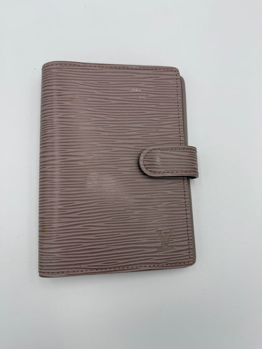 331. Louis Vuitton Grey Epi Agenda PM