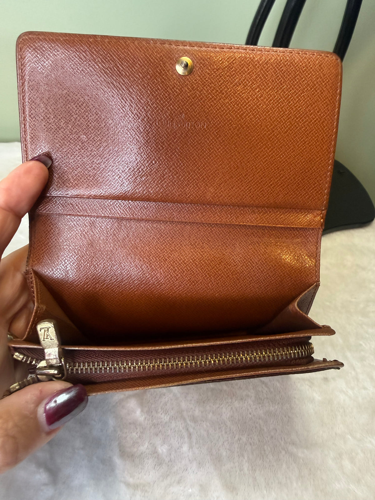 2019. Louis Vuitton Monogram Porte-Tresor Compact Wallet
